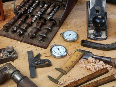 Watchmaker's workshop and tools
